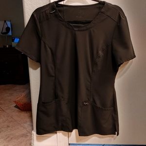 Black Cherokee Infinity scrub top